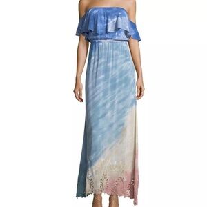 Young Fabulous & Broke Tie Dye Maxi Dress NWT